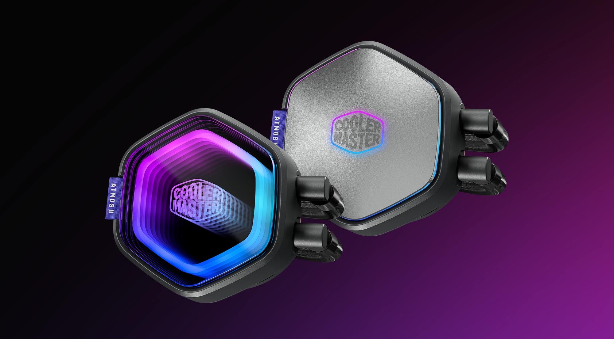 Cooler Master Atmos II 360 LCD FreeForm 2.0 AIO CPU Liquid Cooler