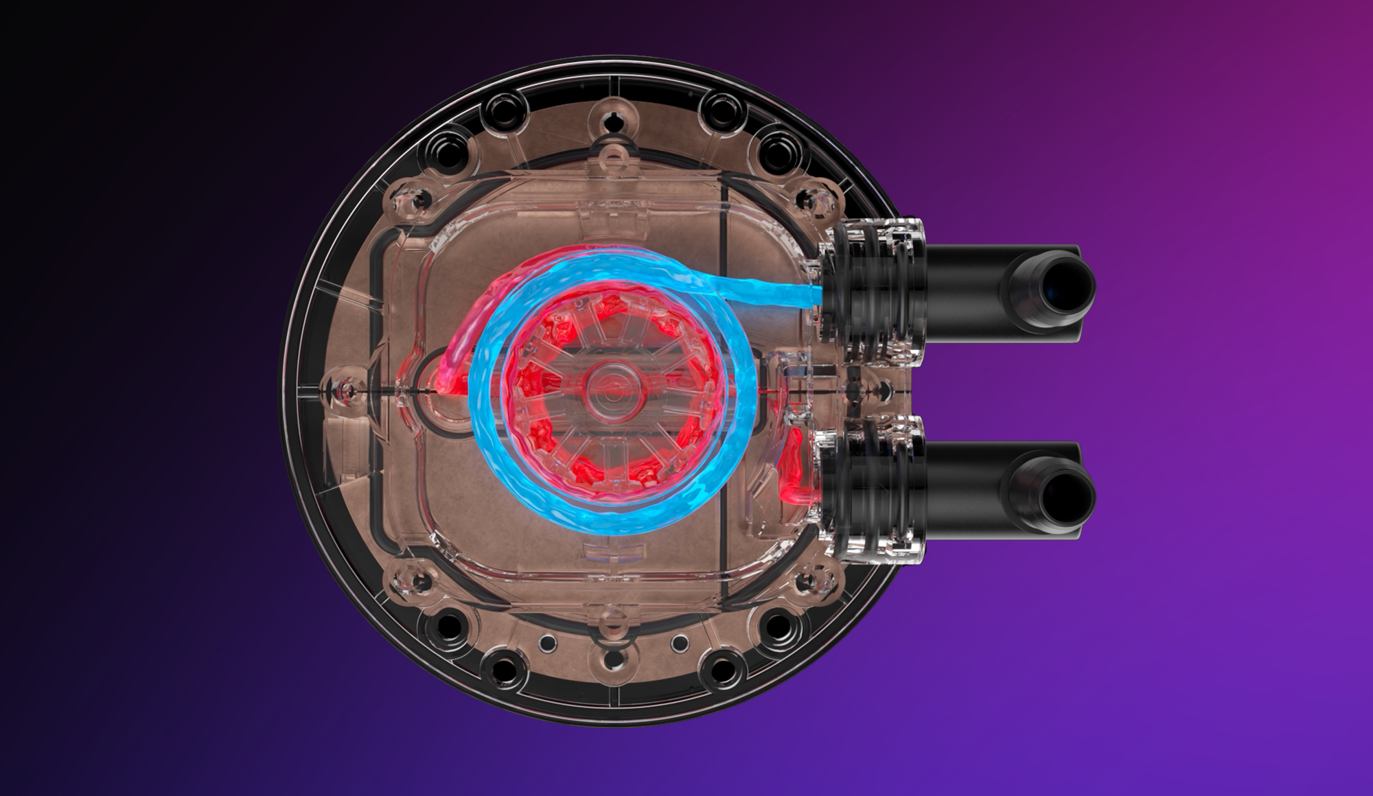 Cooler Master Atmos II 360 LCD FreeForm 2.0 AIO CPU Liquid Cooler