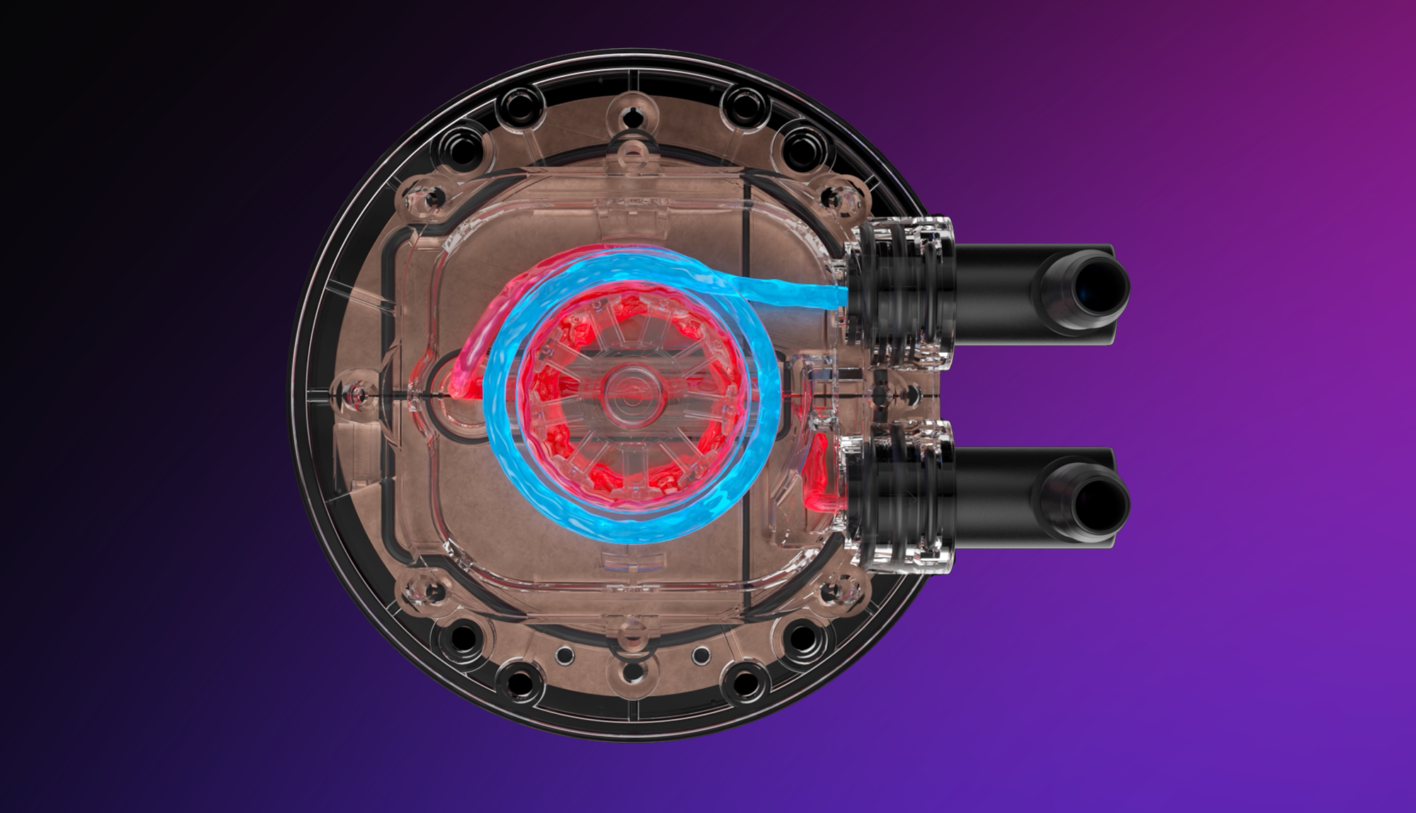 Cooler Master Atmos II 360 VRM Fan FreeForm 2.0 AIO CPU Liquid Cooler