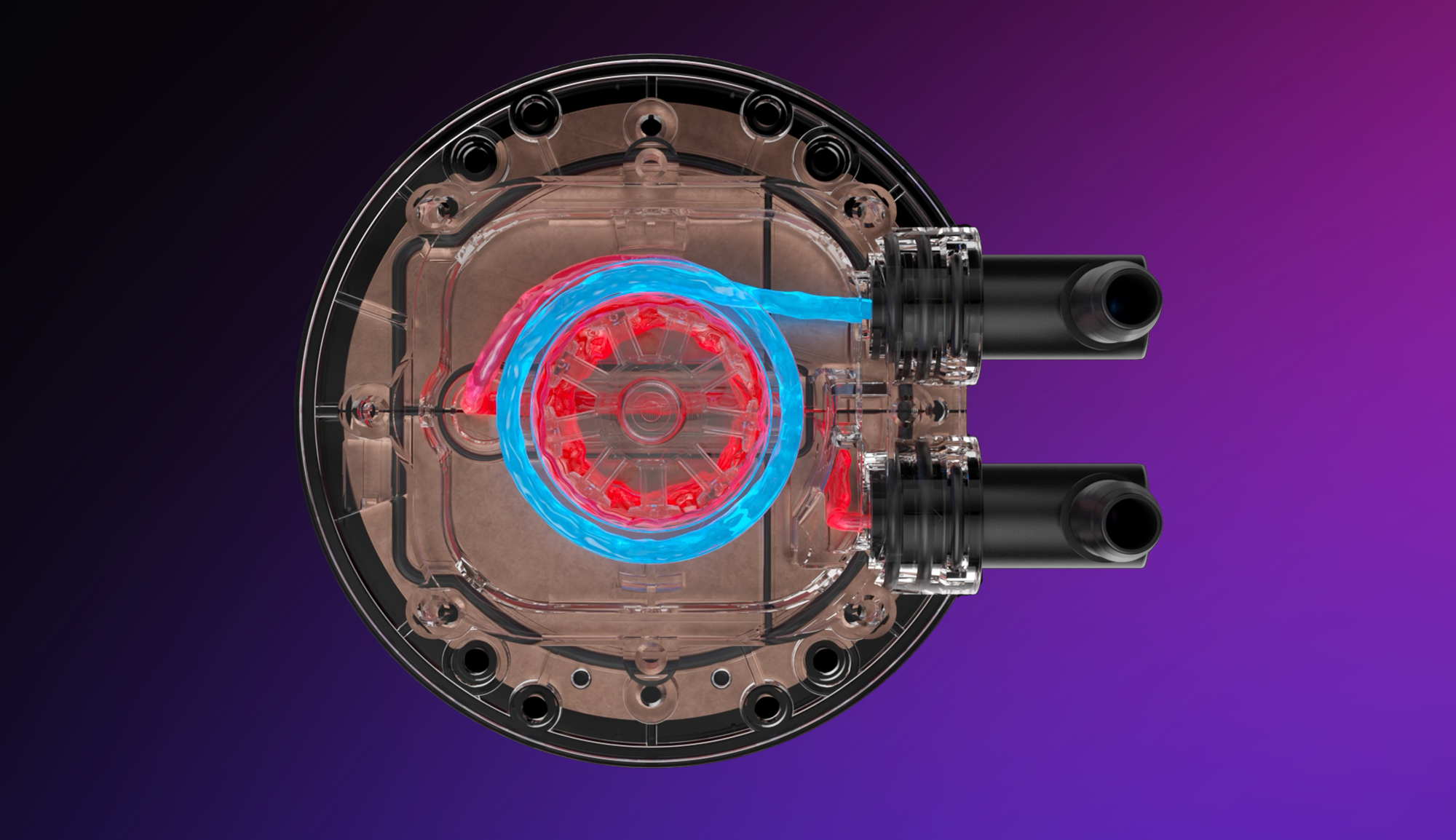 Cooler Master Atmos II 360 White VRM Fan FreeForm 2.0 AIO CPU Liquid Cooler