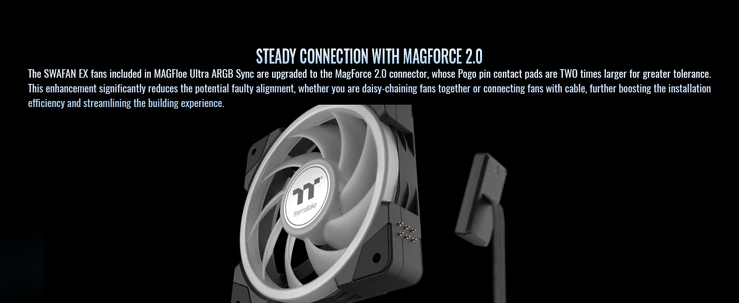 Thermaltake MAGFloe 420 Ultra ARGB Sync AIO Liquid Cooler