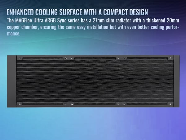 Thermaltake MAGFloe 420 Ultra ARGB Sync AIO Liquid Cooler