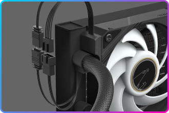 AORUS WATERFORCE X II 360 Liquid CPU Cooler