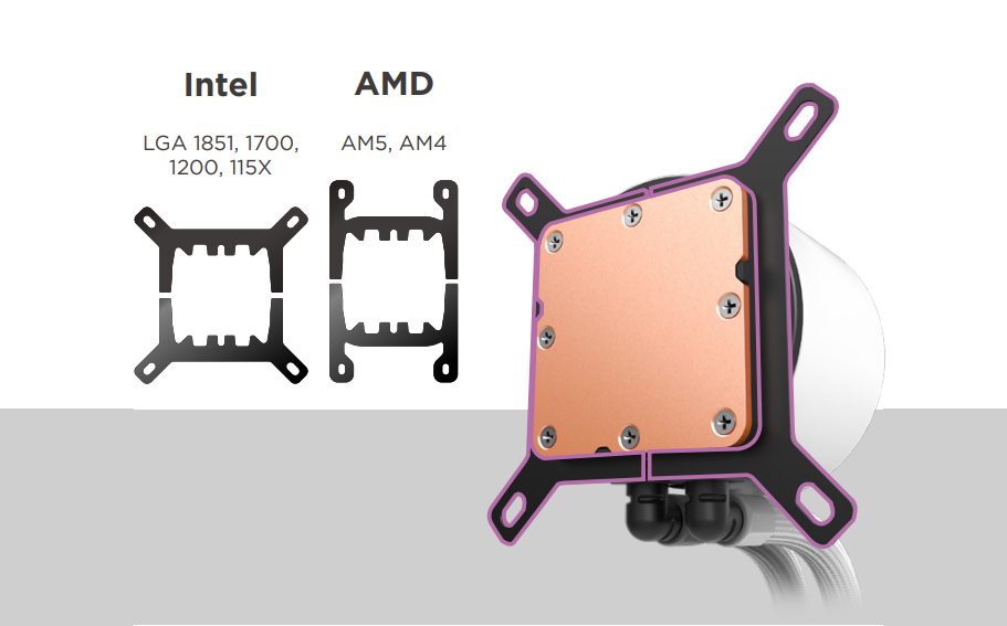 NZXT KRAKEN PLUS SERIES AIO Liquid Cooler