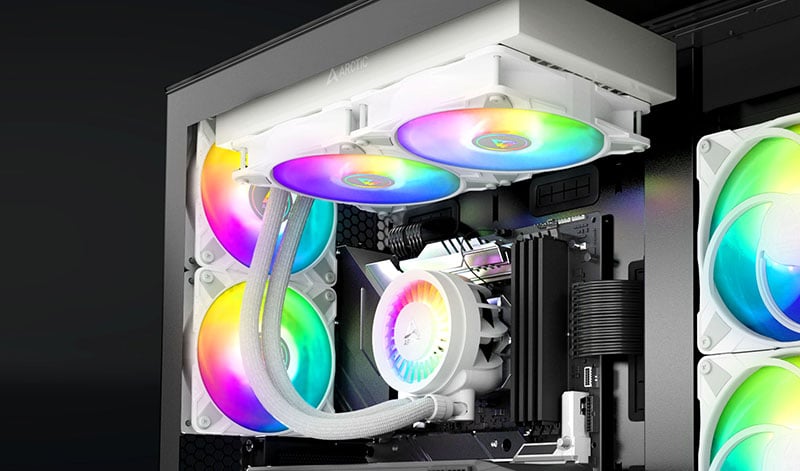 ARCTIC COOLING Liquid Freezer III 280 A-RGB (White) All-in-One CPU Water Cooler