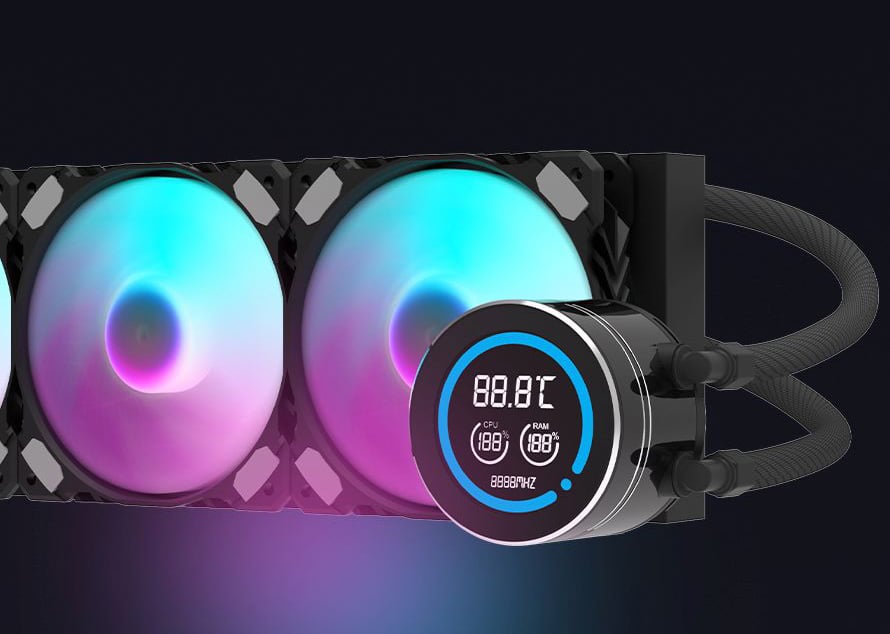 NEBULA DN360D All-in-One 360mm Liquid CPU Cooler