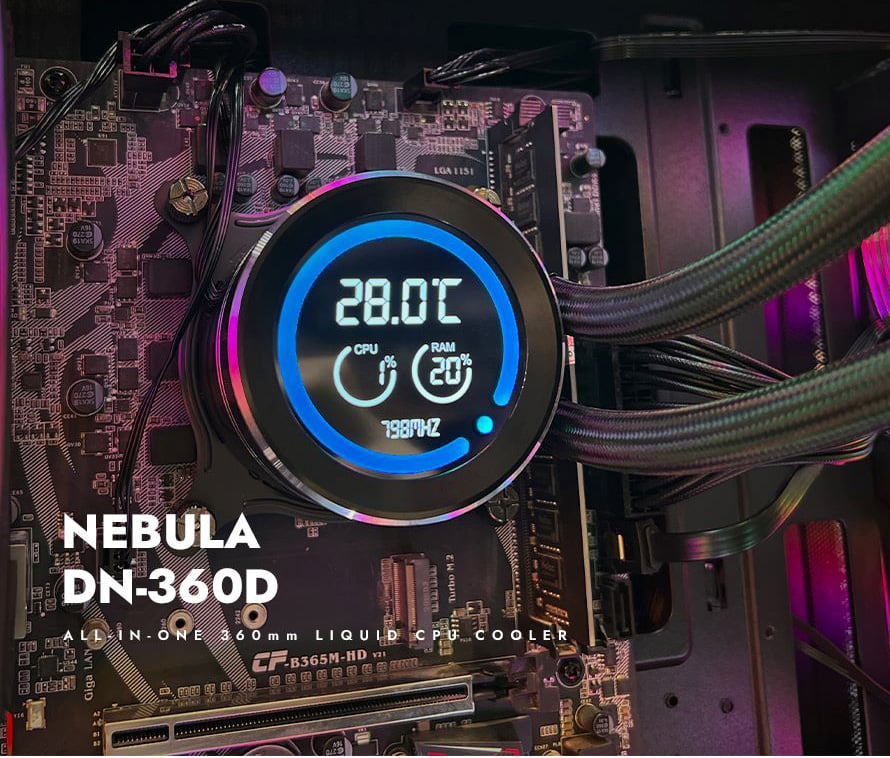 NEBULA DN360D All-in-One 360mm Liquid CPU Cooler