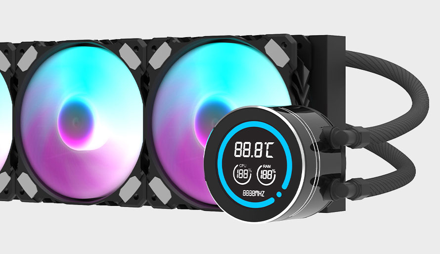 NEBULA DN360D All-in-One 360mm Liquid CPU Cooler