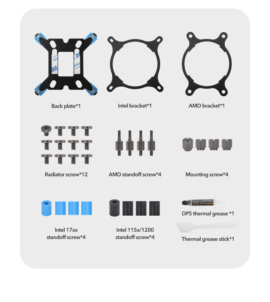 NEBULA DN360D All-in-One 360mm Liquid CPU Cooler