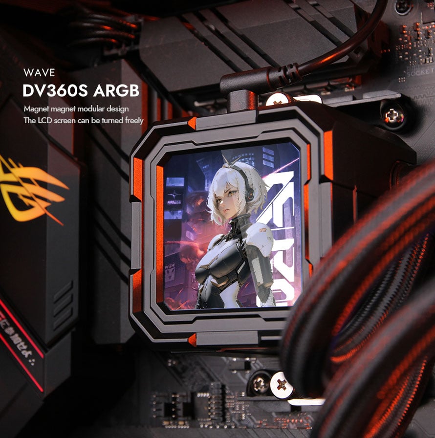 darkFlash DV360S All-in-One 360mm Liquid CPU Cooler