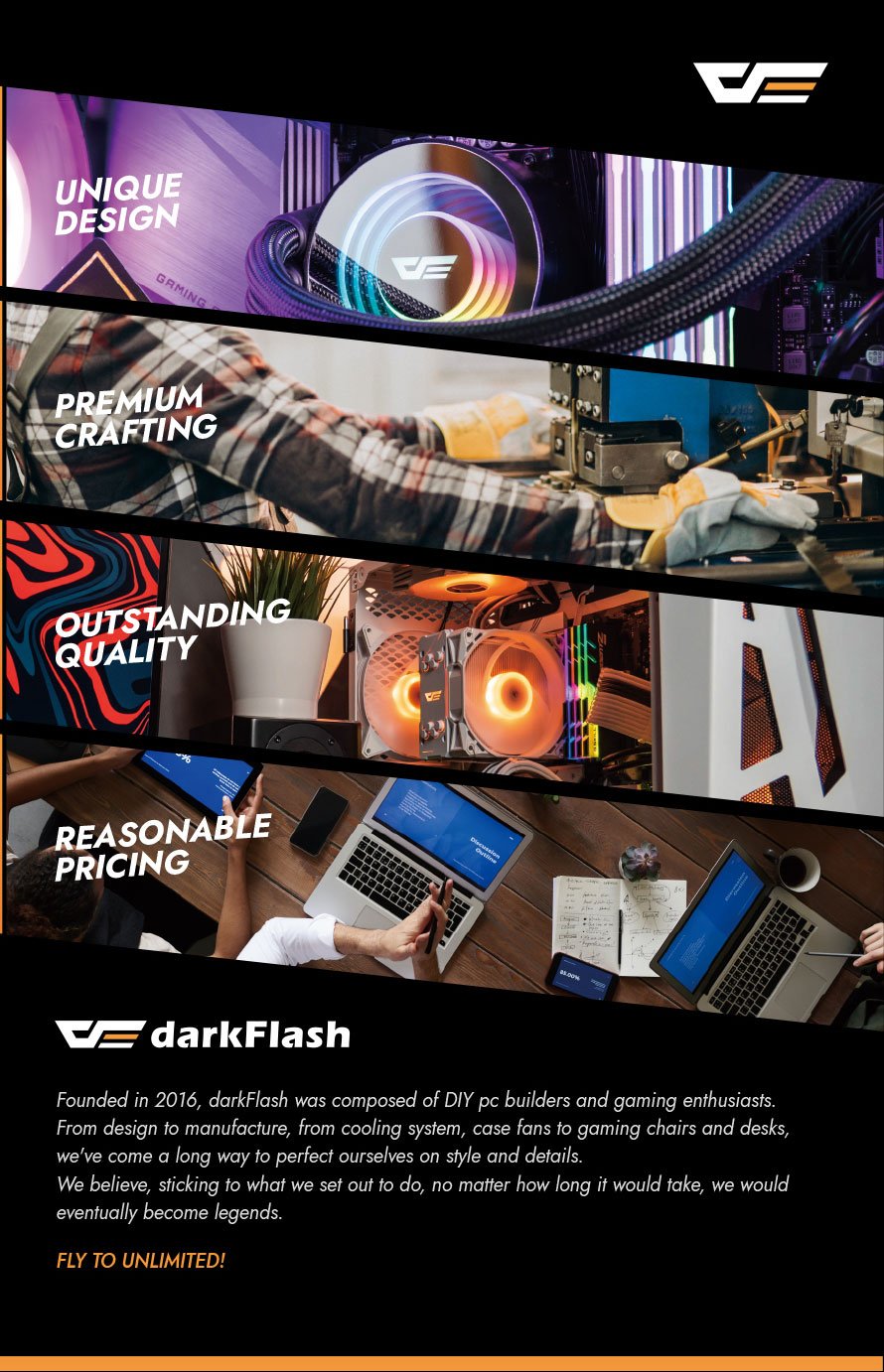 darkFlash DV360S All-in-One 360mm Liquid CPU Cooler