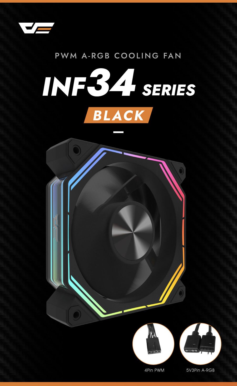 darkFlash 3 in 1 pack INF34 A-RGB Fan