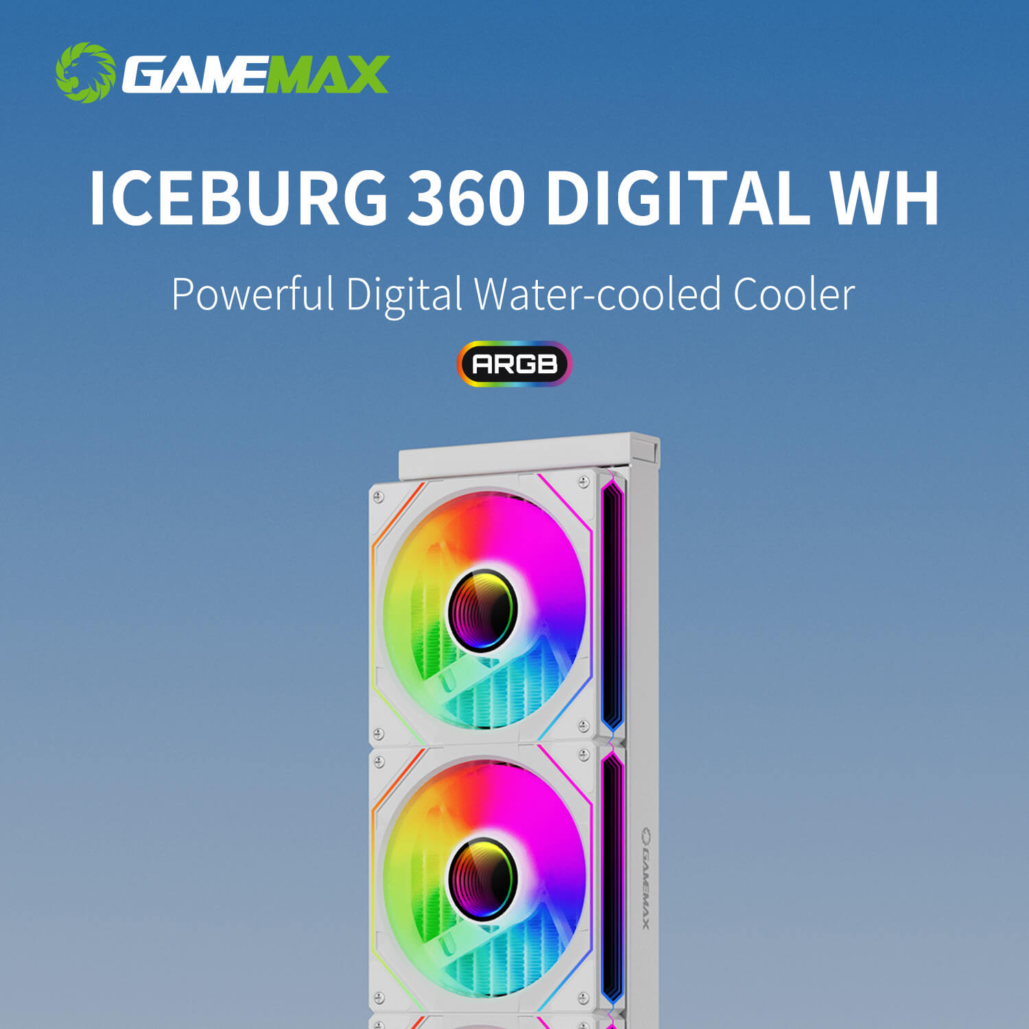 GAMEMAX IceBurg 360 Digital WH AIO Water Cooler