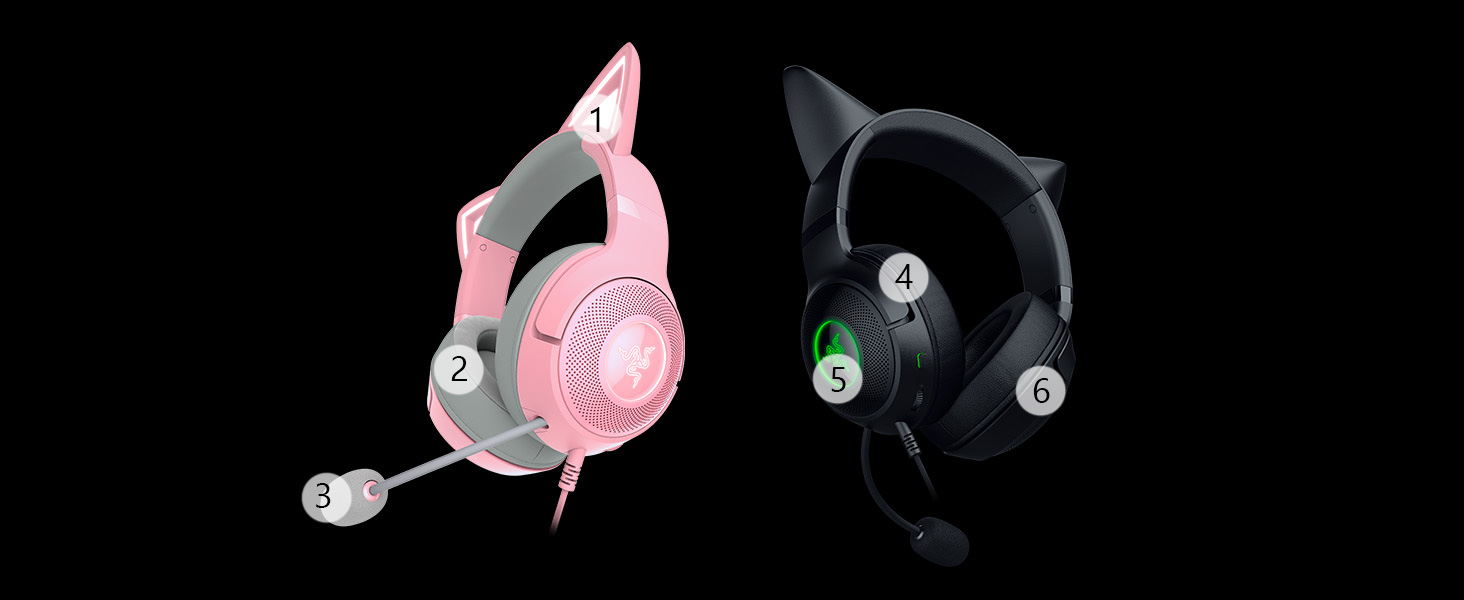 Razer Kraken Kitty V2 USB Headset