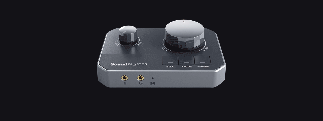 Sound Blaster G8 Hi-Res Gaming USB DAC 