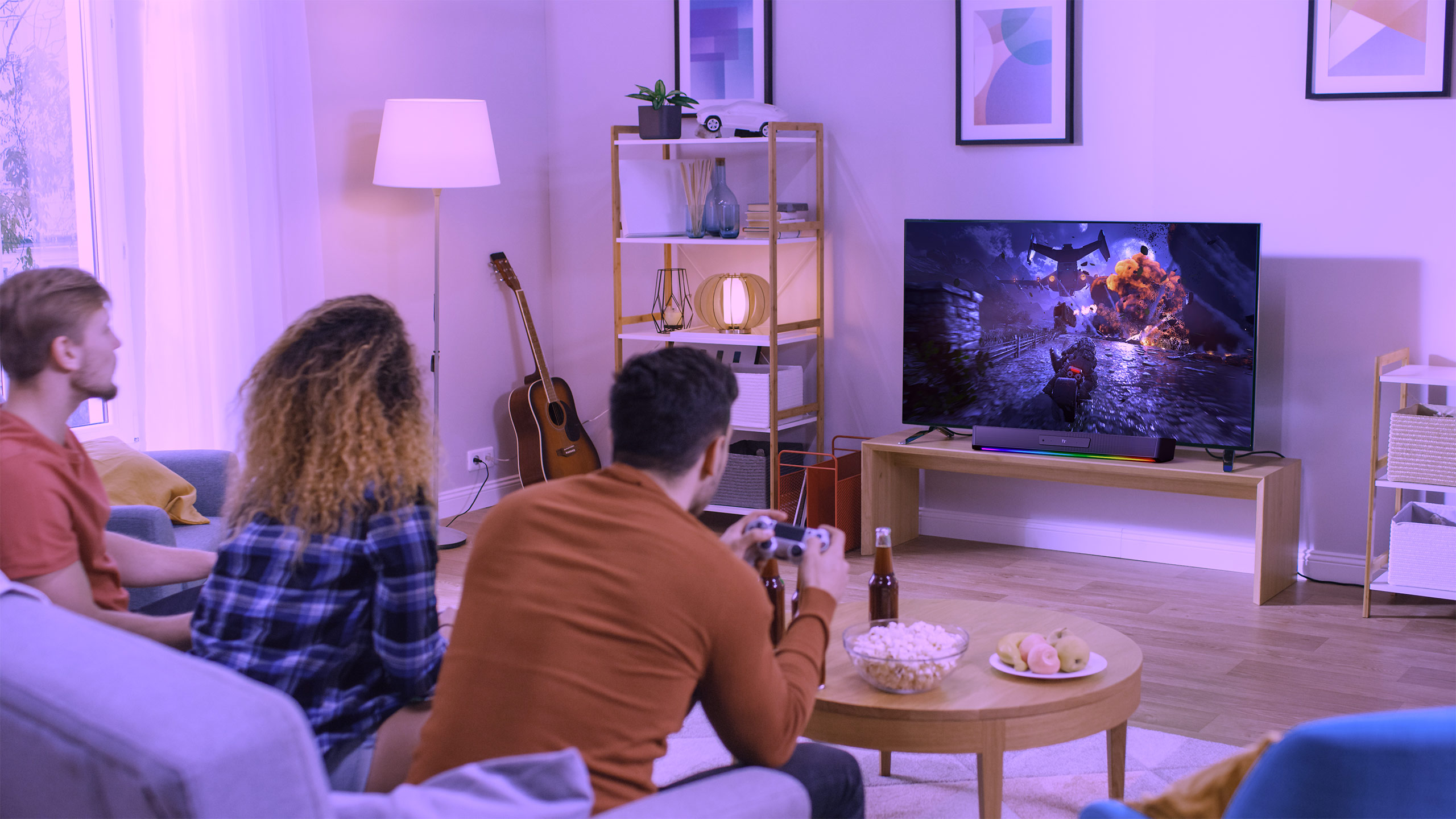 Creative Sound Blaster Katana SE multi-channel Super X-Fi Gaming Soundbar for laptop or TV speakers