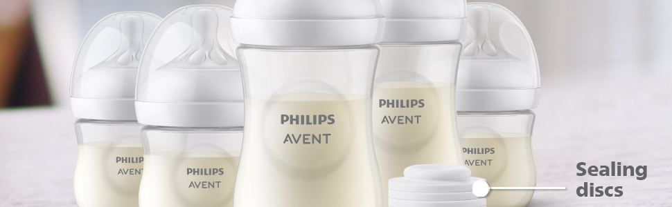 Philips Avent Natural Baby Bottle with Natural Response Nipple Newborn Baby Gift Set