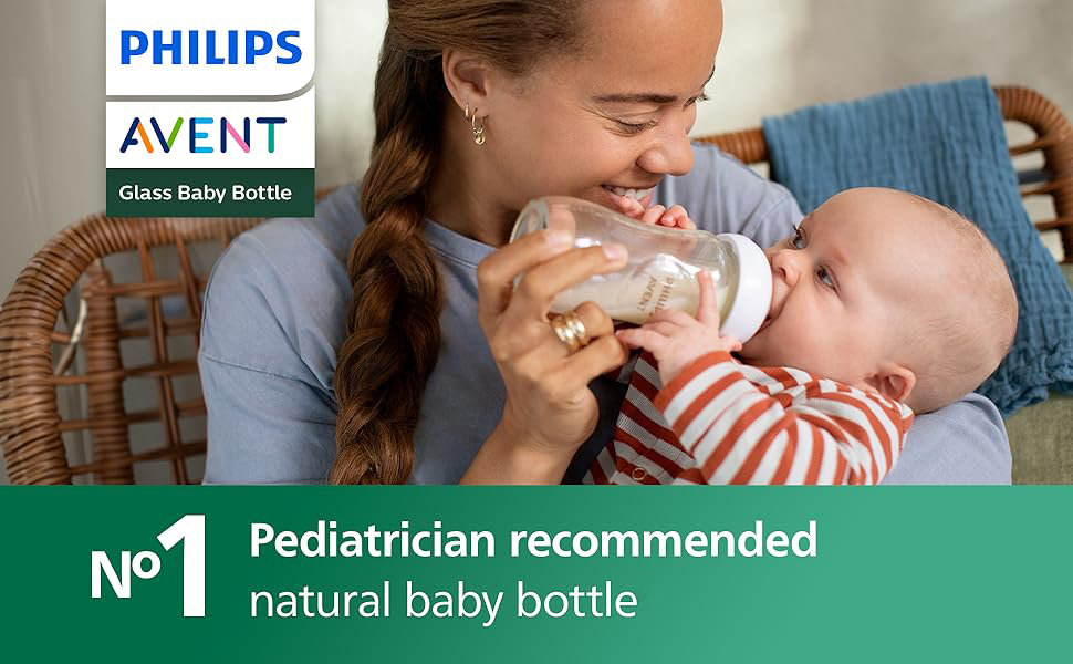 Philips Avent Glass Natural Baby Bottle