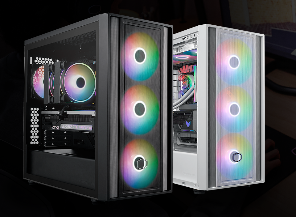 Cooler Master MasterBox 600 Airflow ATX Mid-Tower Case