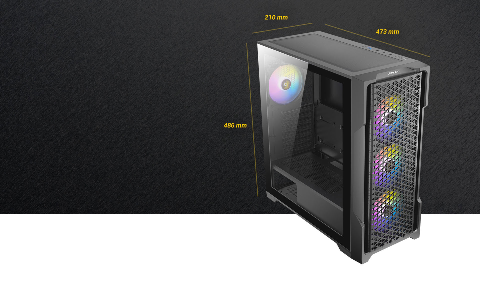 AX90 Mid-Tower Gaming Case