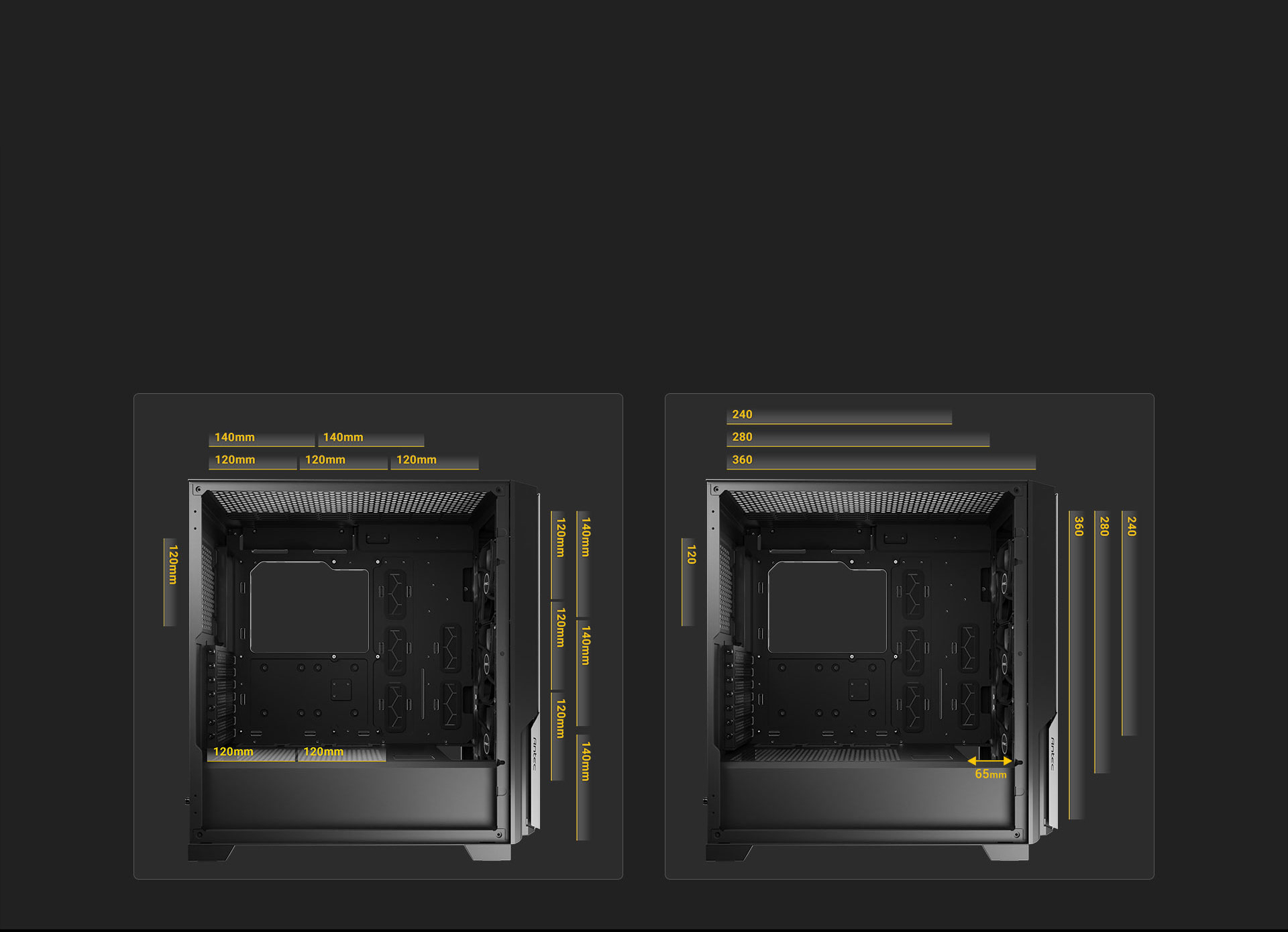 P20CE Mid-Tower E-ATX Gaming Case