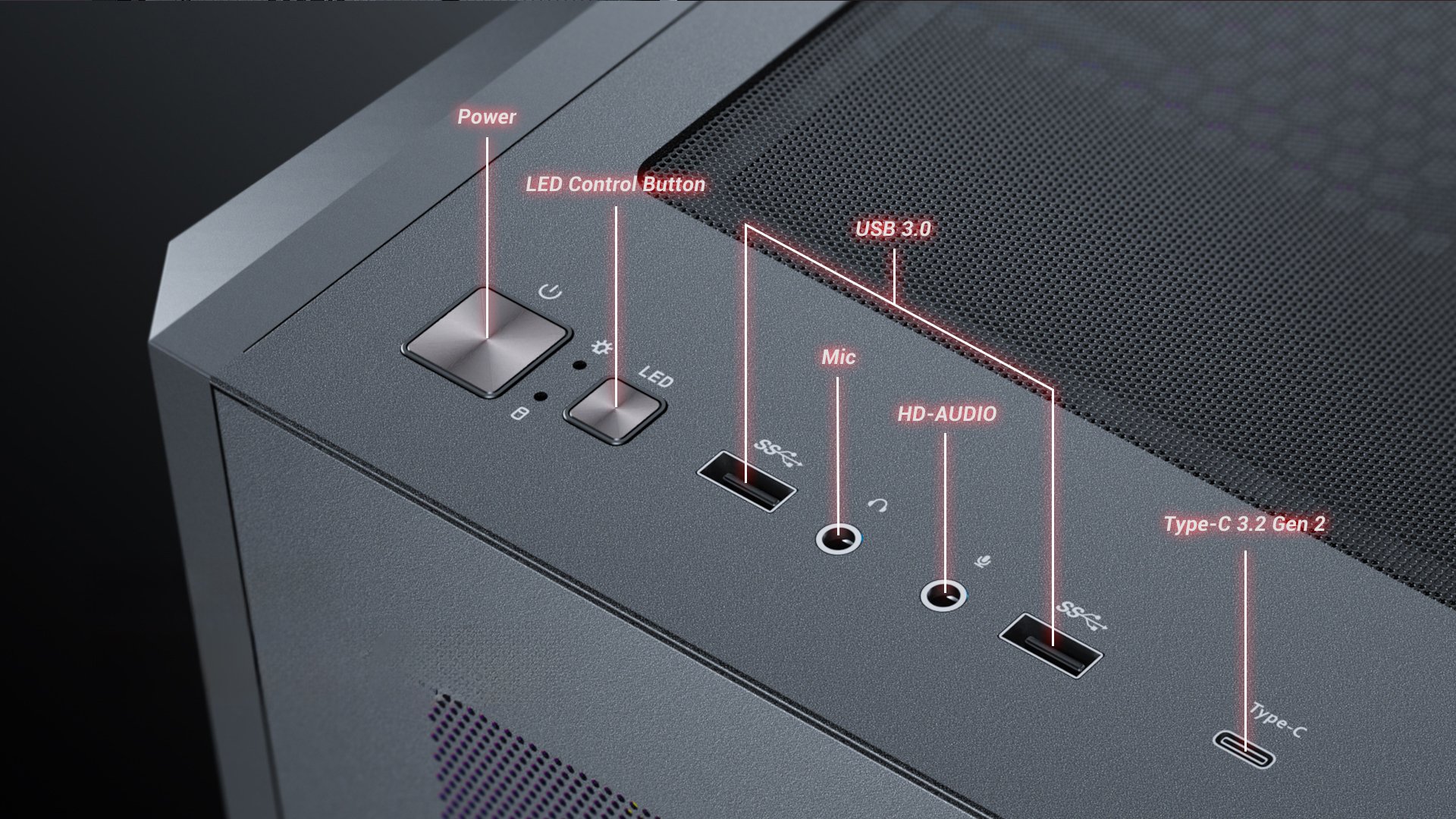 Antec C5 ARGB Mid-Tower ATX PC Case