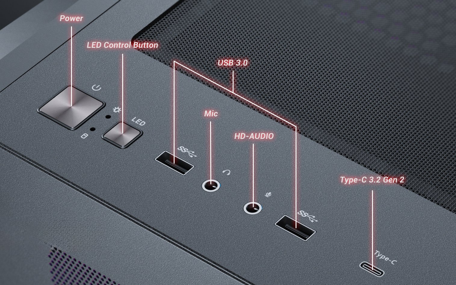 Antec C5 ARGB Mid-Tower ATX PC Case