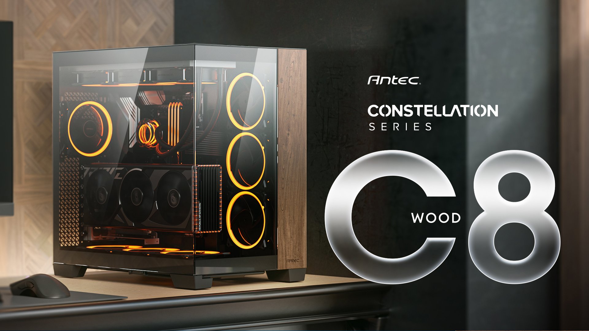 Antec C8 Wood PC Case