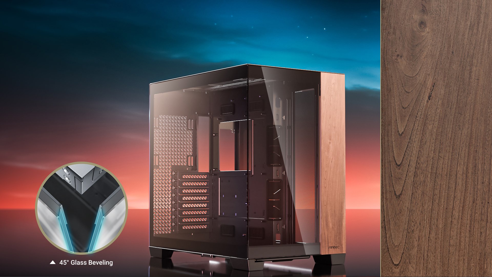 Antec C8 Wood PC Case