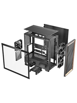 Antec FLUX Wood Computer Case