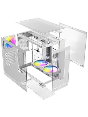 Antec C8 ARGB White Computer Case