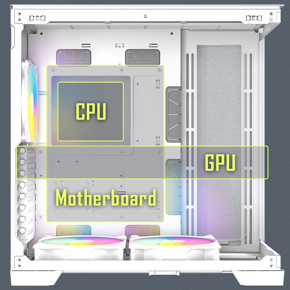 Antec C8 ARGB White Computer Case