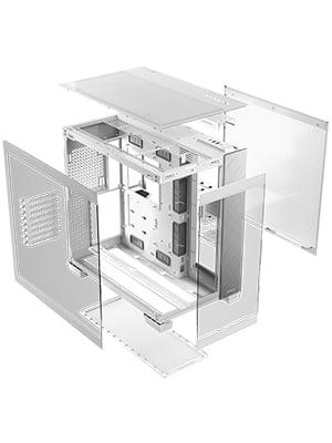 Antec C8 Aluminum White Computer Case