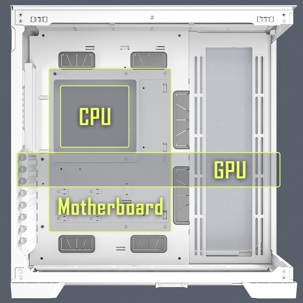 Antec C8 Aluminum White Computer Case