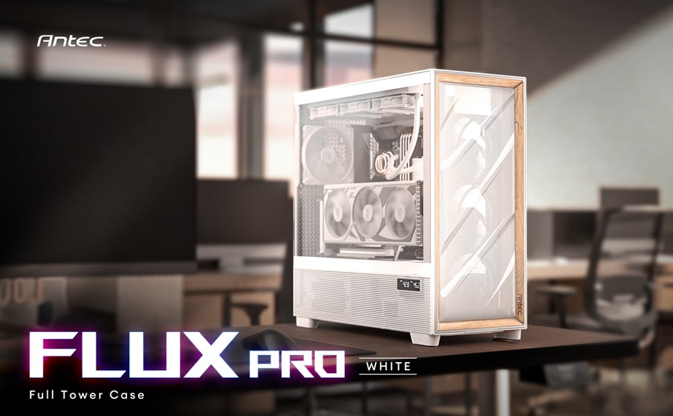 Antec Flux Pro White Computer Case