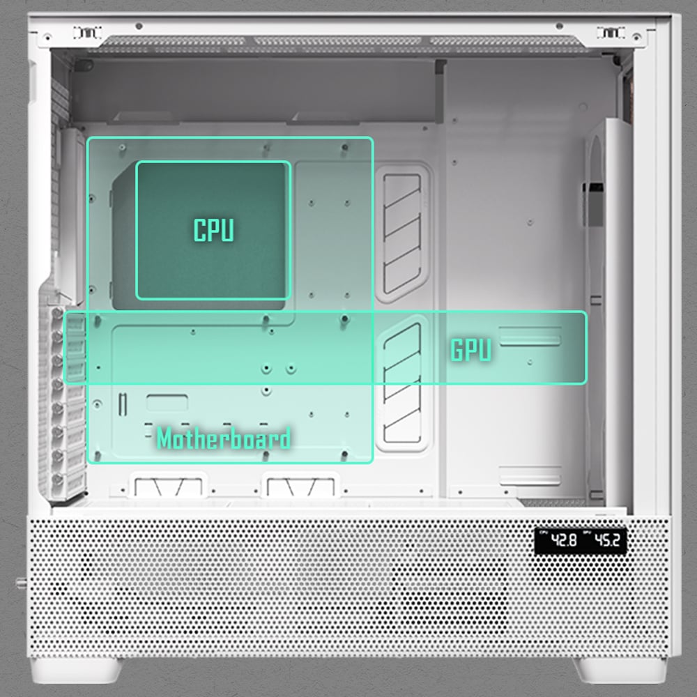 Antec Flux Pro White Computer Case