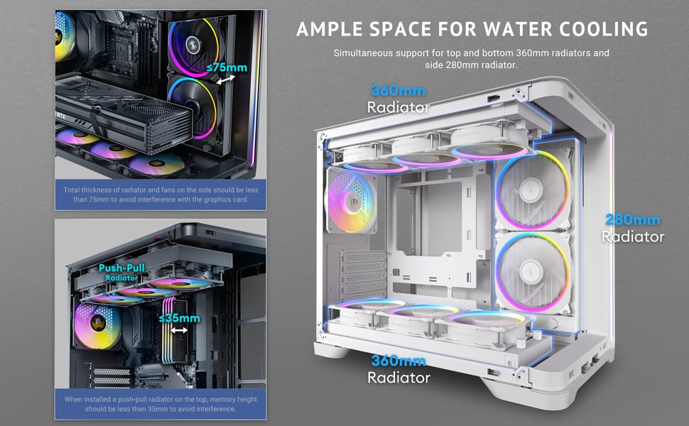 Antec C5 Curve ARGB PC Case