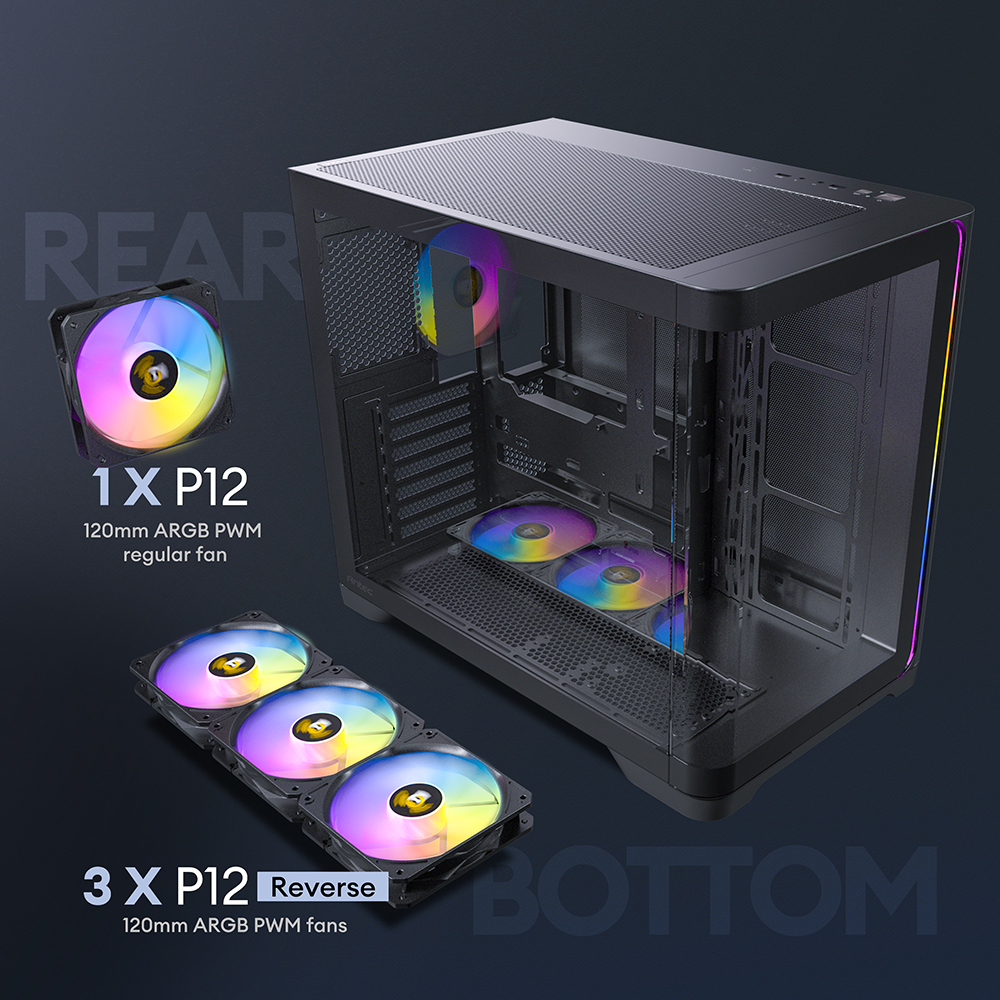 Antec C5 Curve ARGB PC Case