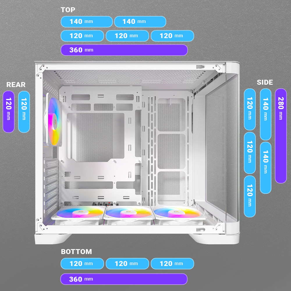 Antec C5 Curve ARGB PC Case