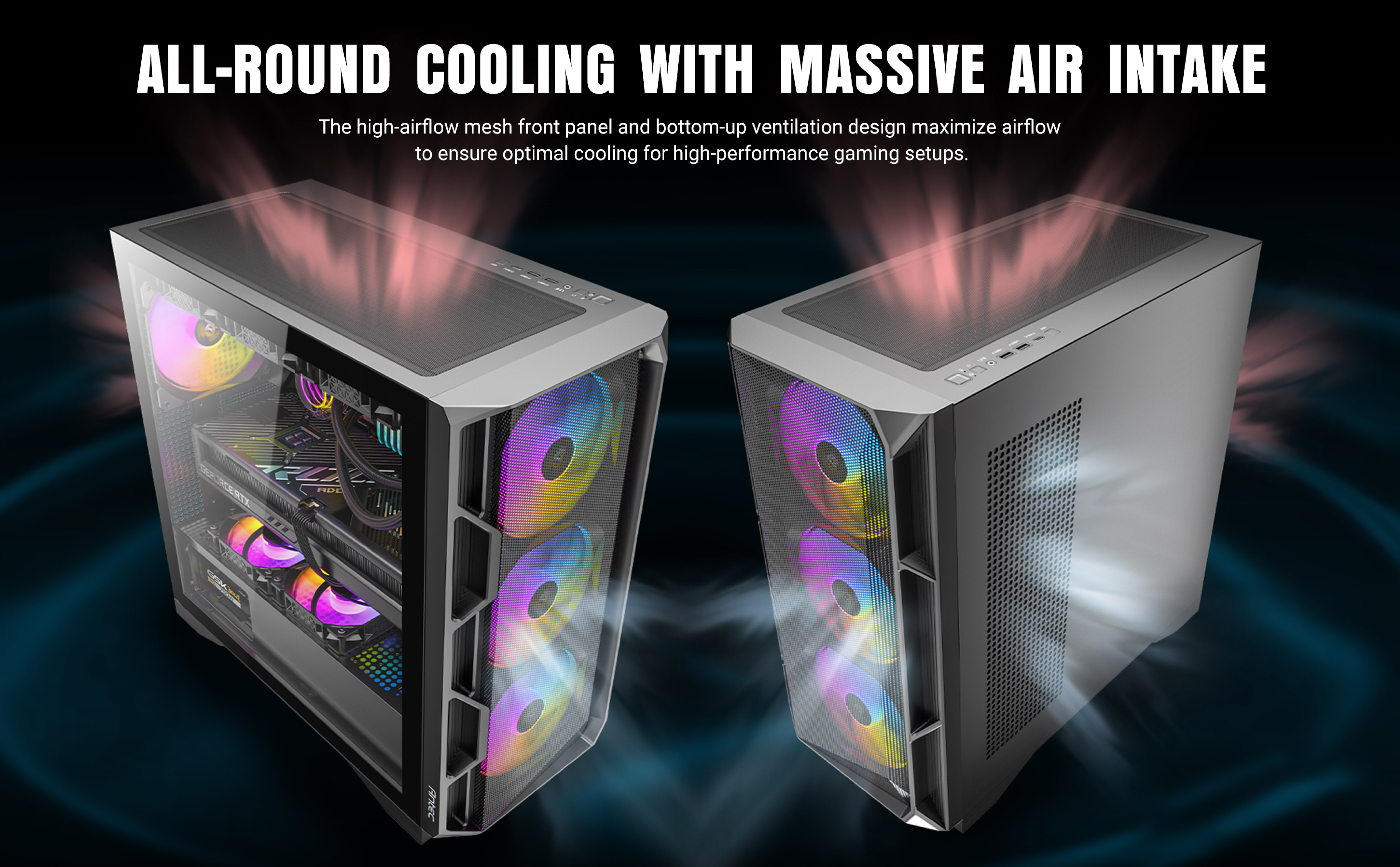 Antec AX1000 ARGB Mid-Tower ATX PC Case