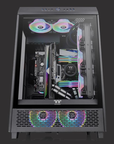 Thermaltake The Tower 500 CA-1X1-00M1WN-00 Black Computer Case