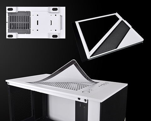 Thermaltake Divider 170 TG Snow ARGB Micro Chassis