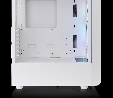 S200 TG ARGB Snow Mid Tower Chassis