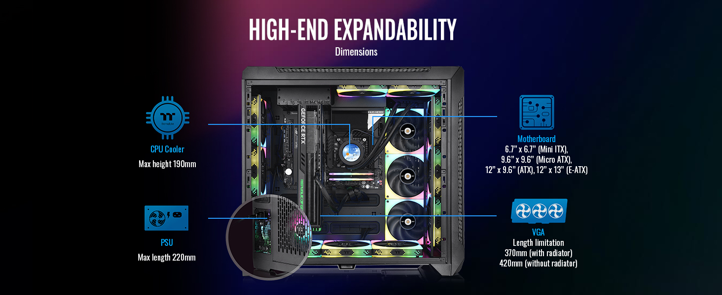 Thermaltake CTE C750 Air E-ATX Full Tower Case