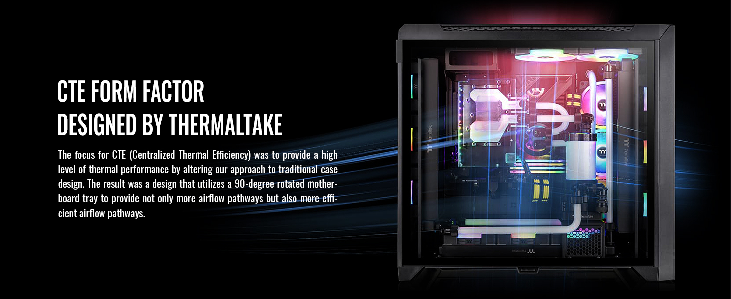 Thermaltake CTE C750 TG ARGB E-ATX Full Tower Case