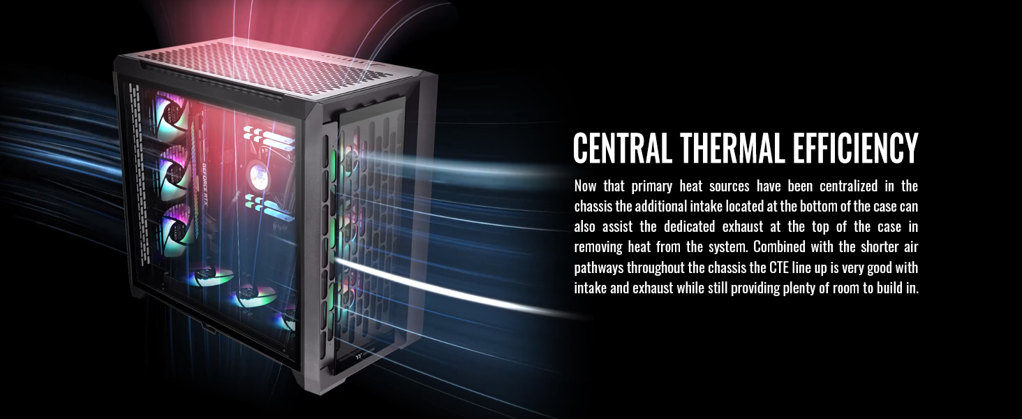 Thermaltake CTE C750 TG ARGB E-ATX Full Tower Case