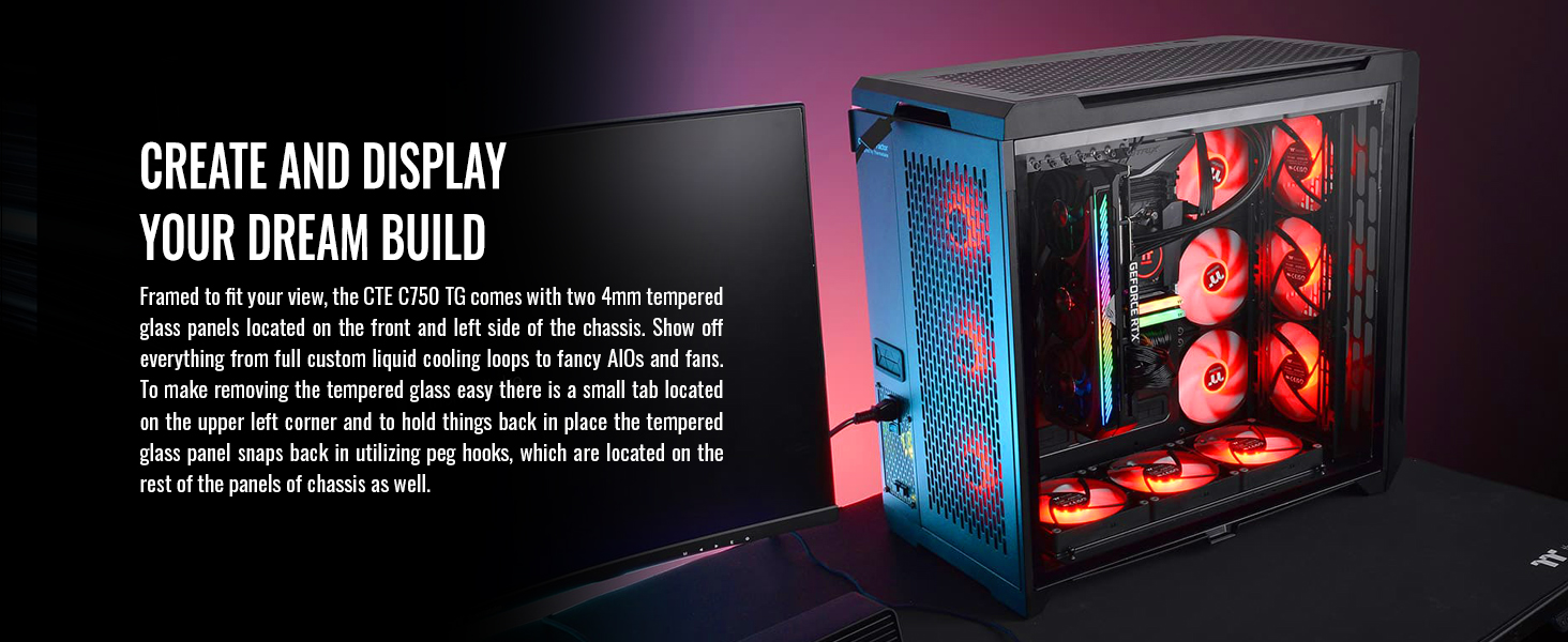 Thermaltake CTE C750 TG ARGB E-ATX Full Tower Case