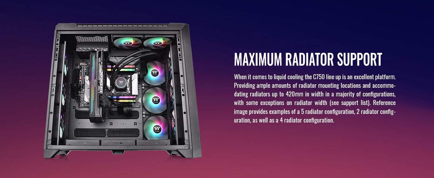 Thermaltake CTE C750 TG ARGB E-ATX Full Tower Case