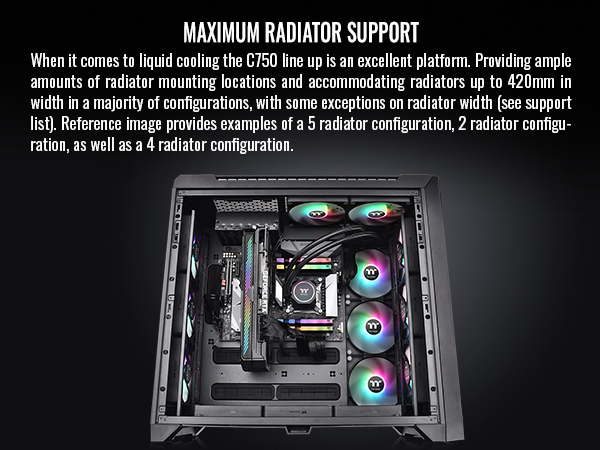 Thermaltake CTE C750 TG ARGB E-ATX Full Tower Case