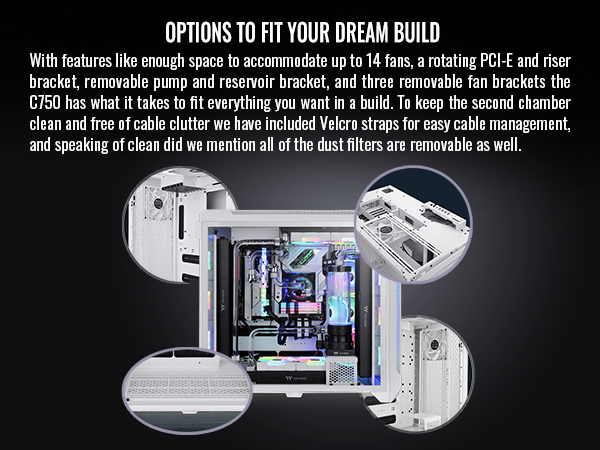 Thermaltake CTE C750 Air Snow E-ATX Full Tower Case